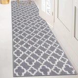 1 x RAW Customer Returns SHACOS Carpet Runner Hallway Long Grey 60 x 240 cm Carpet Runner Hallway Non-Slip Carpet Runner Hallway Washable Hallway Runner Long Non-Slip Corridor Carpet Runner for Hallway, Entrance, Kitchen - RRP €44.93