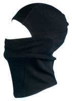 1 x RAW Customer Returns Adult Balaclava Merino Wool Thermal Balaclava - Suitable in Summer and Winter. Warm Breathable Moisture Wicking and Wind Resistant. for Skiing Motorcycling etc. Black  - RRP €29.69