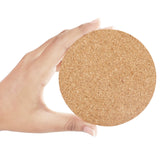 1 x RAW Customer Returns Belle Vous Round Cork Coasters for Glasses Pack of 50 10 cm Diameter 2 mm Thick - Simple, Reusable and Absorbent Glass Coaster Set Perfect for Home, Office, Bar Restaurant Coasters for Glasses - RRP €16.19