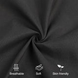 4 x Brand New Qidordour Fitted Sheet 120 x 200 cm Black, Premium Fitted Sheet 30 cm Deep, Breathable - with Storage Pockets, for All Seasons - RRP €76.8