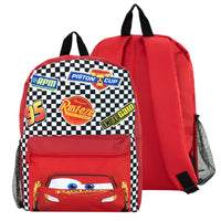 1 x RAW Customer Returns Disney Cars Backpack Set 4-piece Lightning McQueen backpack, pencil case, water bottle and lunch bag Children s backpacks for school and adventure Official car merchandise - RRP €36.29