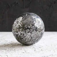 2 x Brand New Whole Housewares Gold Glass Mosaic Balls Christmas Indoor Decorative Centerpiece - Perfect for Living Room, Dining Room, Coffee Table - 10cm - RRP €38.4