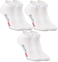 1 x Brand New Rainbow Socks - Women Men Cotton Sports Socks - 3 Pairs - White - Size 39-41 - RRP €24.0