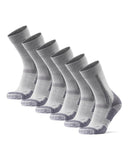 1 x RAW Customer Returns DANISH ENDURANCE Merino wool hiking and trekking socks 3 pairs grey, EU 35-38  - RRP €30.16