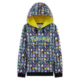 1 x RAW Customer Returns Pokemon Boys Hoodie 4-15 Years Cool Hoodies for Boys Hoodie Boys Pokemon Cool Sweater Teenagers Children 11-12 Years, Multi-Coloured  - RRP €29.23