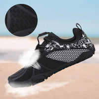 1 x RAW Customer Returns SAGUARO Barefoot Shoes Boys Girls Trail Running Shoes Children Minimalist Lightweight Soft Fitness Shoes Gymnastics Shoes Summer Hiking Shoes Sports Shoes Outdoor Black 31 - RRP €39.99