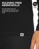 1 x RAW Customer Returns DANISH ENDURANCE Men s Merino Wool Long Sleeve Top, Premium Thermal Underwear , Black, L - RRP €61.95