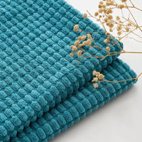 1 x RAW Customer Returns MIULEE Set of 2 Cushion Covers Corduroy Decorative Pillows Cushion Covers Sofa Cushions Decorative Couch Cushions Throw Pillows Cushion Cover Modern Cover Soft for Sofa Living Room Bedroom 50 x 50 cm Blue Green - RRP €20.99