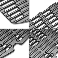 1 x RAW Customer Returns 7644 Grill Pan Gas Grills Replacement Parts for Weber Q100, Q1000, Q1200, Q1400 Series, 32 x 21.6CM Spare Parts Accessories Fit for Weber Baby Q Cast Iron Grill Grate Grill Plate, Pack of 2 - RRP €42.23