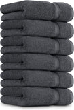 1 x RAW Customer Returns Utopia Towels - Cotton towel set - 100 cotton, 41x71 cm - pack of 6 grey  - RRP €20.99