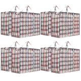 1 x RAW Customer Returns DECO EXPRESS Clothes Storage Bags, Moving Bags and Clothes Storage Bags with Zipper - Multipack Pack of 8  - RRP €22.31