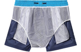 1 x RAW Customer Returns Ladeheid men s swim shorts, short swim shorts, swimming trunks LAZA1001 lime cobalt, M  - RRP €26.21