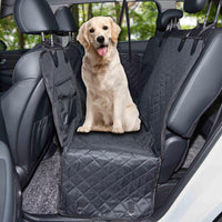 1 x RAW Customer Returns Dog blanket for the back seat of a car, waterproof protective blanket for the back seat of a dog with side protection and viewing window, scratch-resistant car blanket for the back seat of SUVs, cars and vans - RRP €28.26