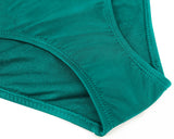 1 x RAW Customer Returns SHEKINI Girls Two-Piece Swimsuits Ruffle Bikini Top with Triangle Bikini Bottoms Cute Girls Tankini for 6-14 Years 6-8 Years, Girls - Dark Green Y  - RRP €27.29