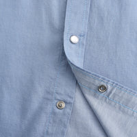 1 x RAW Customer Returns Dctop Shirt Men s Long Sleeve Denim Shirt Denim Shirt Long Sleeve Shirt Leisure Shirt Casual Business Traditional Shirt Regular Fit Light Blue 1 XL  - RRP €33.26