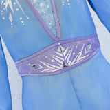 1 x Brand New Disney Store Elsa travel costume for kids, Frozen 2, 2 pieces, decorated with faceted gemstones, metallic threads and icy designs. Halloween costume or for play. - RRP €36.28