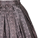 1 x RAW Customer Returns Kelliar ladies traditional skirt underskirts vintage knee-length skirts elegant Oktoberfest skirts with lace and embroidery pink size 36 - RRP €89.99