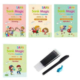 4 x Brand New Learning books with magic pencil for writing and drawing - 50 pcs - RRP € 615