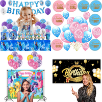 Brand New Job Lot Pallet - Birthday Balloons & Decorations - 435 Items - RRP €8062.28