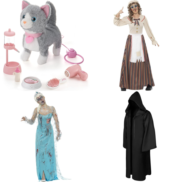 Brand New Job Lot Pallet - Toys/Carnival Dress Up -- 157 Items - RRP €2510.77