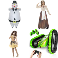 Brand New Job Lot Pallet - Costumes & Remote Controlled Cars -  267 Items - RRP €4499.28
