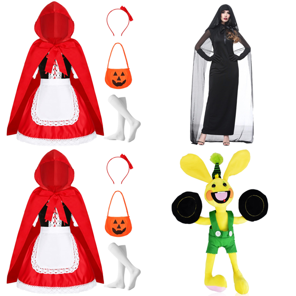 Brand New Job Lot Pallet - Costumes, Wigs & Plushy Toys - 246 Items - RRP €4271.05