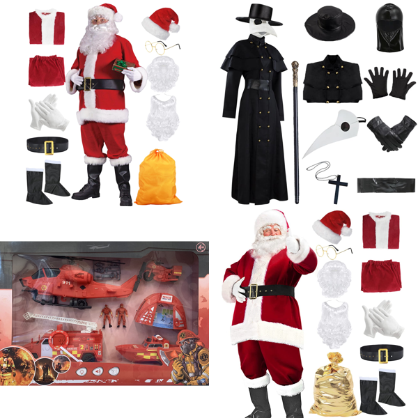 Brand New Job Lot Pallet - Costumes & Mixed - 408 Items - RRP €8898.77