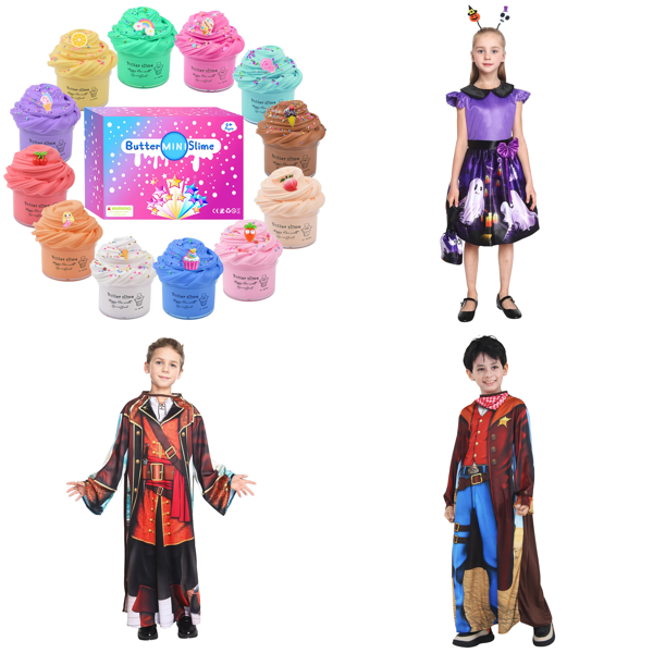 Brand New Job Lot Pallet - Children's Toys, Costumes & Pink Balloons - 875 Items - RRP €13493.2