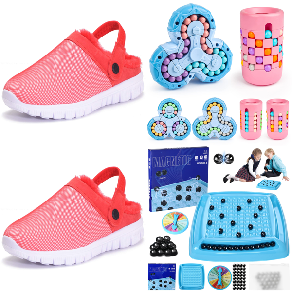 Brand New Job Lot Pallet - Shoes ,Plague Doctor Masks & Amycute Magnetic Chess Games -  252 Items - RRP €3566.66