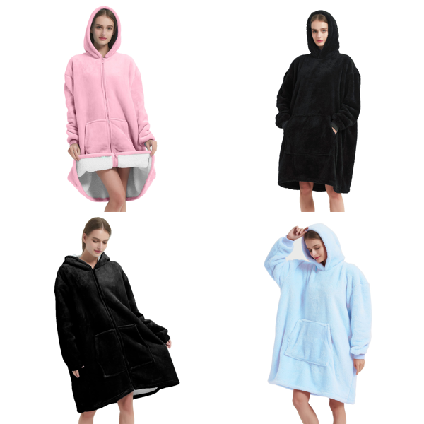 Brand New Pallet - Hoodie Blankets - 148 Items - RRP £5849.52