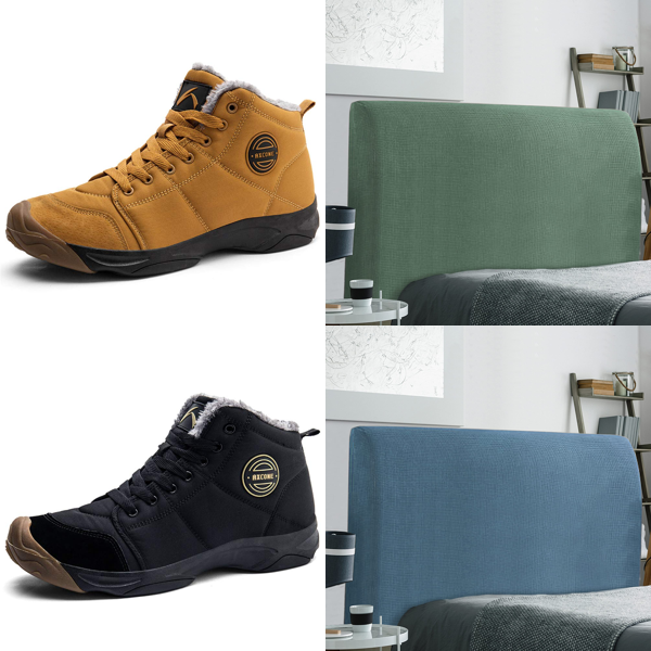 Brand New Pallet - winter shoes, Headboard Covers, Clothing & more - 191 Items - RRP €4780.69