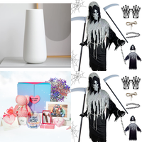 Brand New Pallet - ceramic vase, Halloween Grim Reaper Costumes, reusable water bombs & more - 311 Items - RRP €4091.27