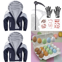 Brand New Pallet - JACKETOWN Boys Hooded Sweatshirt, Backpack, grim Reaper Costume & Decorative Easter Eggs - 189 Items - RRP €3394.75