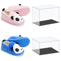 Brand New Pallet - Slippers, Plastic Display Box, Wall Clock & Scarves 270 Items - RRP €6147.7