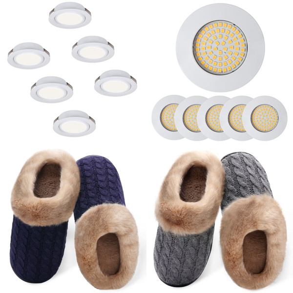 Brand New Pallet - Lighting, Memory Foam Slippers, Crochet Kit, Diving Rings & Gem Art Kit - 246 Items - RRP €4165.82