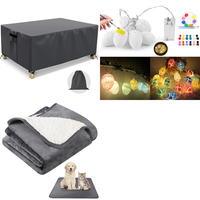 Brand New Pallet -QZMVER covers for furniture sets, XREE Dog Blankets & SYAKZK  Eggs  Lights -  100 Items - RRP €1821