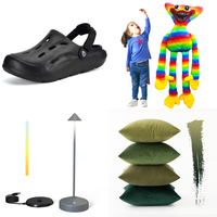 Brand New Pallet - Slippers, LED Table Lamps, MIULEE velvet cushion covers, Door Window Seals  & more ... -  308 Items - RRP €6560.41