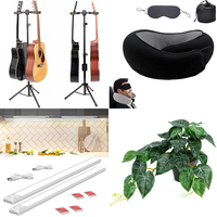 Brand New Pallet -  Guitar Stands, Travel Neck Pillows, Artificial Plants  & more ... - 108 Items - RRP €2451.78