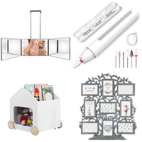 Brand New Pallet - TAN LU Mirror 360, Electric Nail Drill, Shower Shelf, 2 Pack Storage Bag, Birthday Decorations - 341 Items - RRP €5927