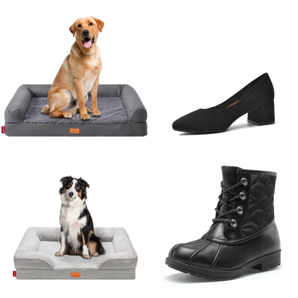 Brand New Pallet - Orthopedic Dog Bed , DREAM PAIRS Shoes , 4BAOHUI Easter Crafts, Bubble Machine Gun & More -   429 Items - RRP €10068