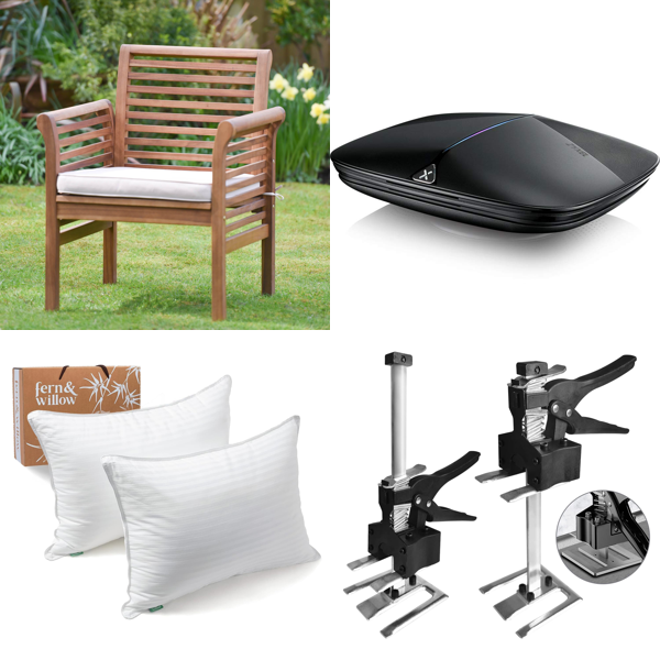 Brand New Pallet -Garden sofa, Pillows, Zyxel Armor G1 Multi-Gigabit AC2600 WiFi routers & more ....-   74 Items - RRP €1900.07