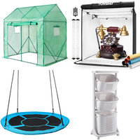 RAW Customer Returns Pallet - foil greenhouse, outdoor swing, LED photo box & more - 42 Items - RRP €1894.1