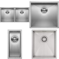 RAW Customer Returns Pallet -  Stainless Steel Kitchen Sinks  - 7 Items - RRP €1032.02