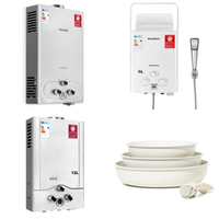 RAW Customer Returns Pallet - Gas Water Heater & Home Mix -  216 Items - RRP €6027.55