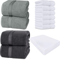 RAW Customer Returns Pallet - Towels - Large Cotton Hand Towels for Bath, Duvet cover Bed, Utopia Bedding Mattress Protector & more -  49 Items - RRP €1023.01