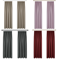 RAW Customer Returns Pallet - Deconovo Curtains -   64 Items - RRP €1774.78