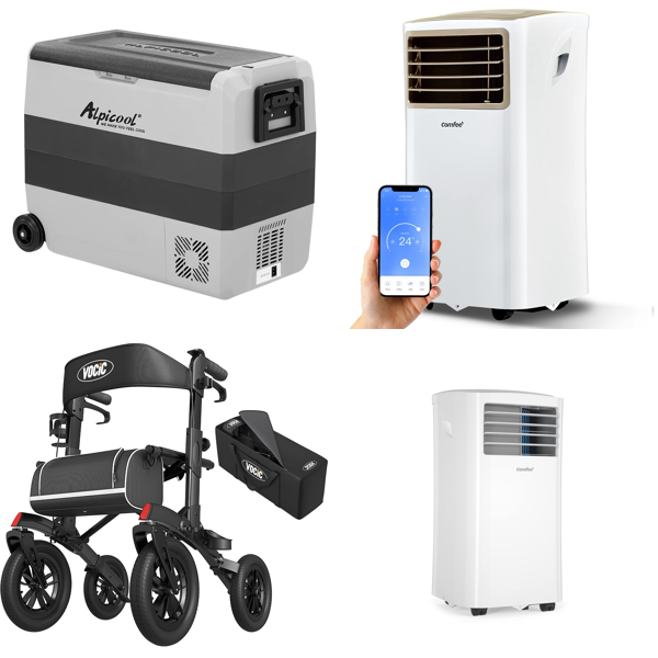 RAW Customer Returns Pallet - Electric Compressor Cooler, mobile air conditioner & more - 8 Items - RRP €1663.27