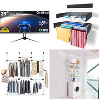 RAW Customer Returns Pallet - Computer Monitor, BONTEC TV Stand & more - 11 Items - RRP €1005.33