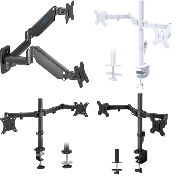 RAW Customer Returns Pallet - BONTEC TV wall mounts, BONTEC monitor arms for PC,  BONTEC monitor mounts -  27 Items - RRP €823.84