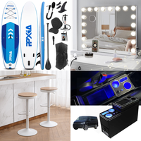 RAW Customer Returns Pallet - SUP Board, Pots, Suitcases, Bar Stools, Hollywood mirror & more ...-   36 Items - RRP €2091.99